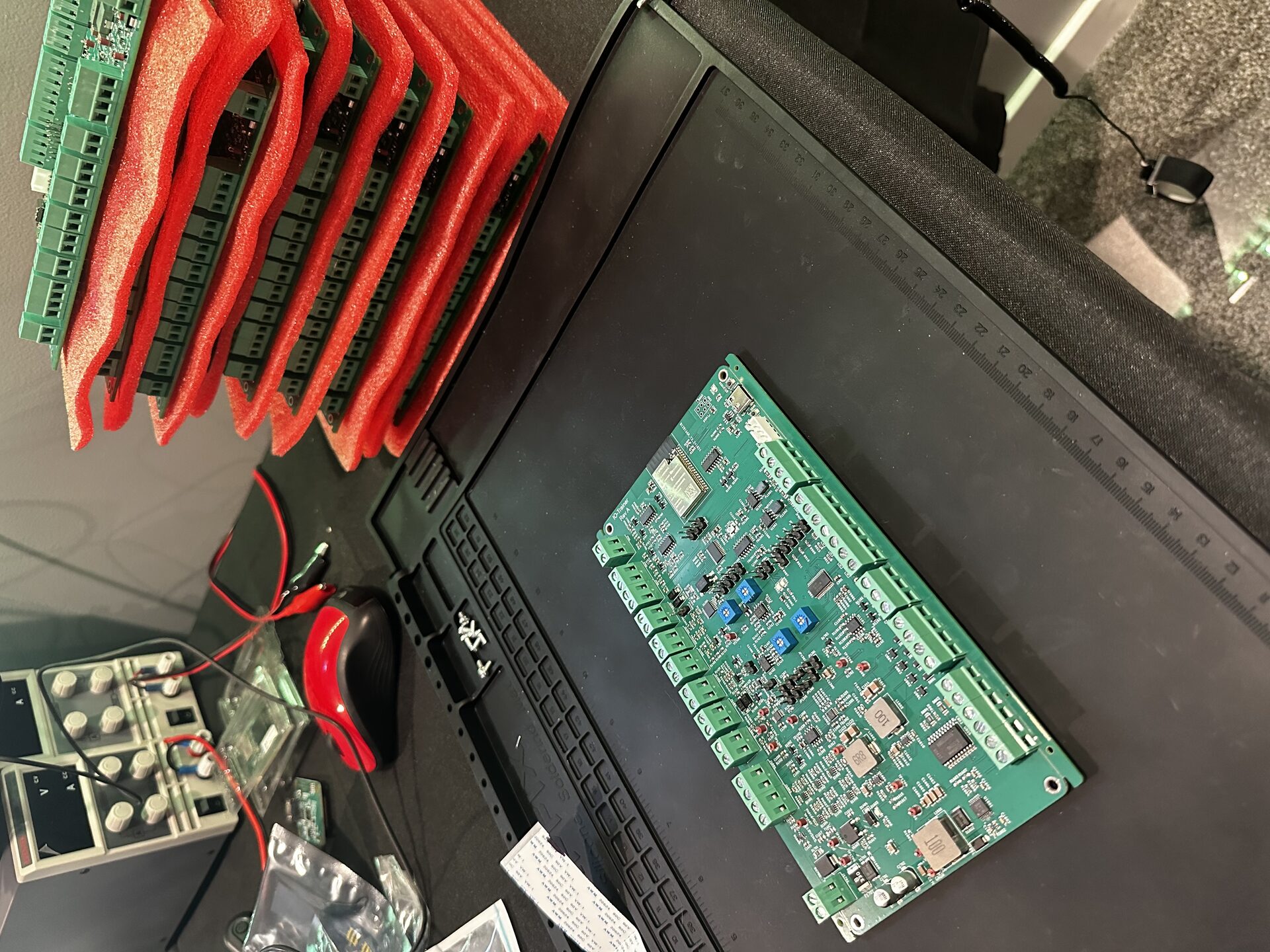 PCB design layout for Power Gauge Pro main board